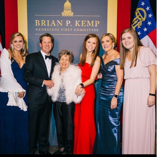 Brian Kemp family