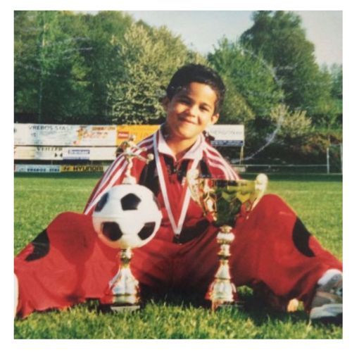 Justin Kluivert young